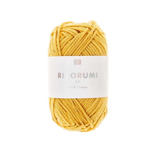 Ricorumi 100% Cotton yarn 25g - Safron